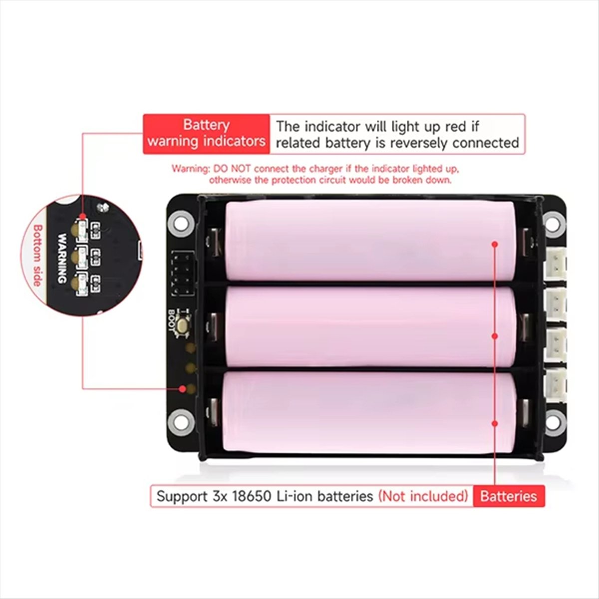 Persevering-pour Raspberry Pi  - Raspberry Pi Uninterrupted Power Supply Ups 18650 avis et prix